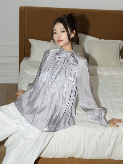 Silk Neck Tie Top