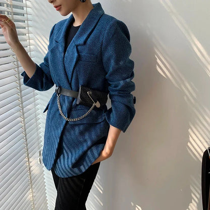 Single Button Blazer