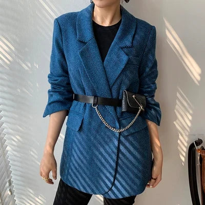 Single Button Blazer