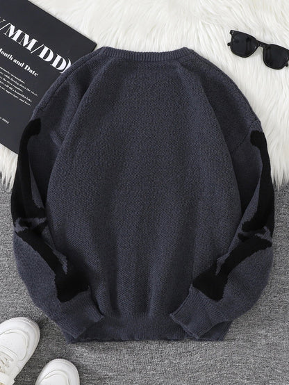 Skeleton Pullover Sweater