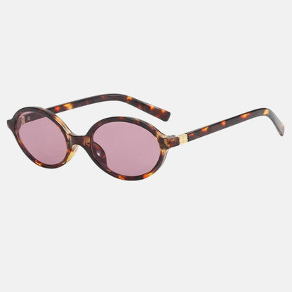 Slim Oval Sunglasses