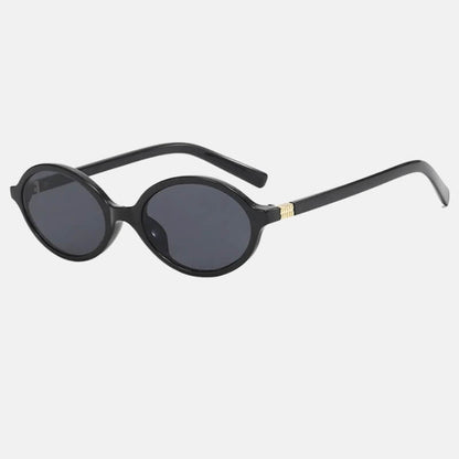 Slim Oval Sunglasses