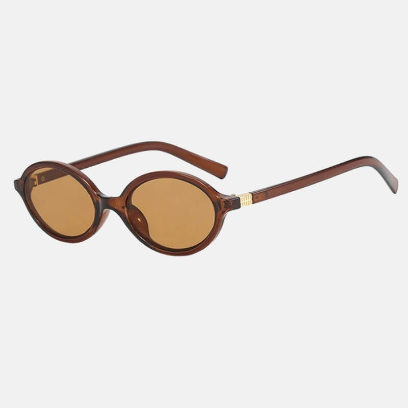 Slim Oval Sunglasses