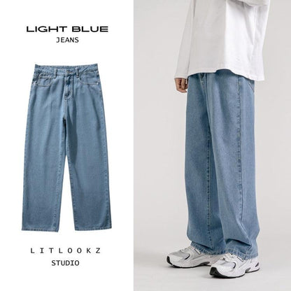 Soft Boy Washed Baggy Jeans