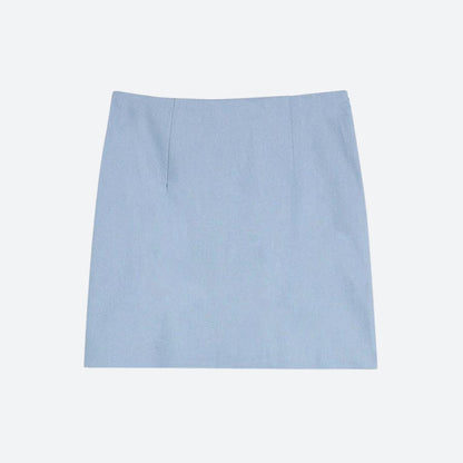 Heart Print Mini Skirt