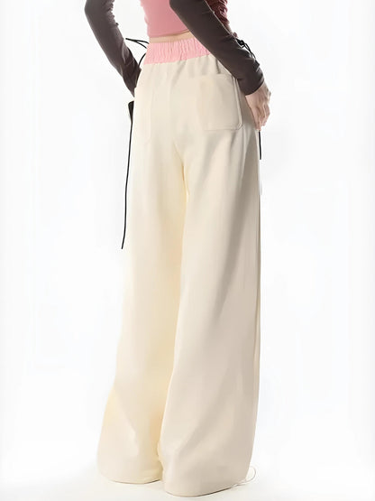 Soft Girl Lace Up Sweatpants