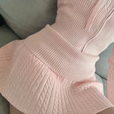 Soft Pink Mini Skirt