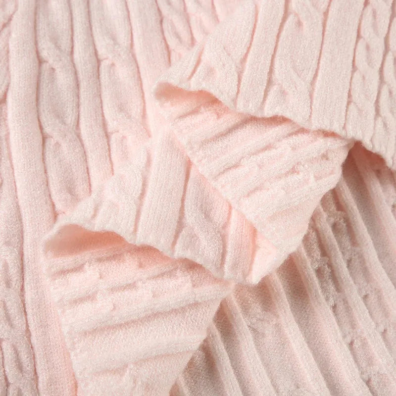 Soft Pink Mini Skirt