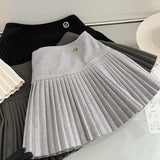 Premium Soft Girl Pleated High-Rise Mini Skort for Stylish Comfort