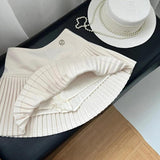 Soft Girl Pleated High-Rise Mini Skort