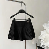 Soft Girl Pleated High-Rise Mini Skort