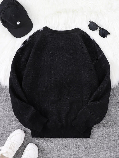 Spiderweb Pullover Sweater