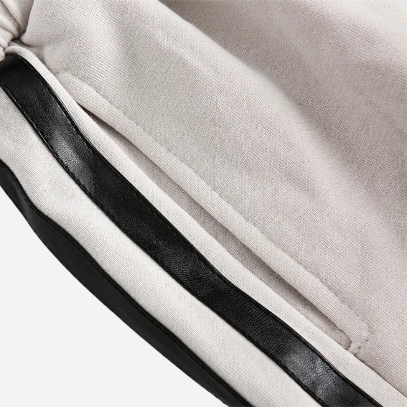 Spray-Effect Athletic Shorts
