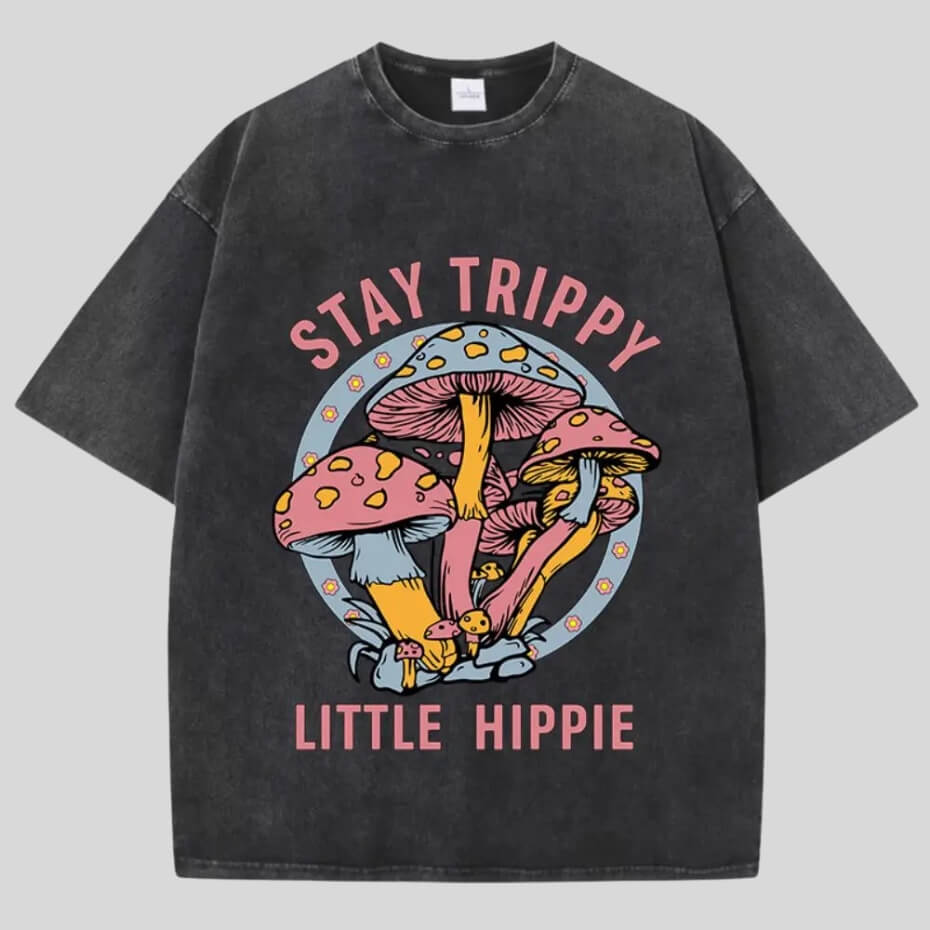 Stay Trippy Little Hippie Tee