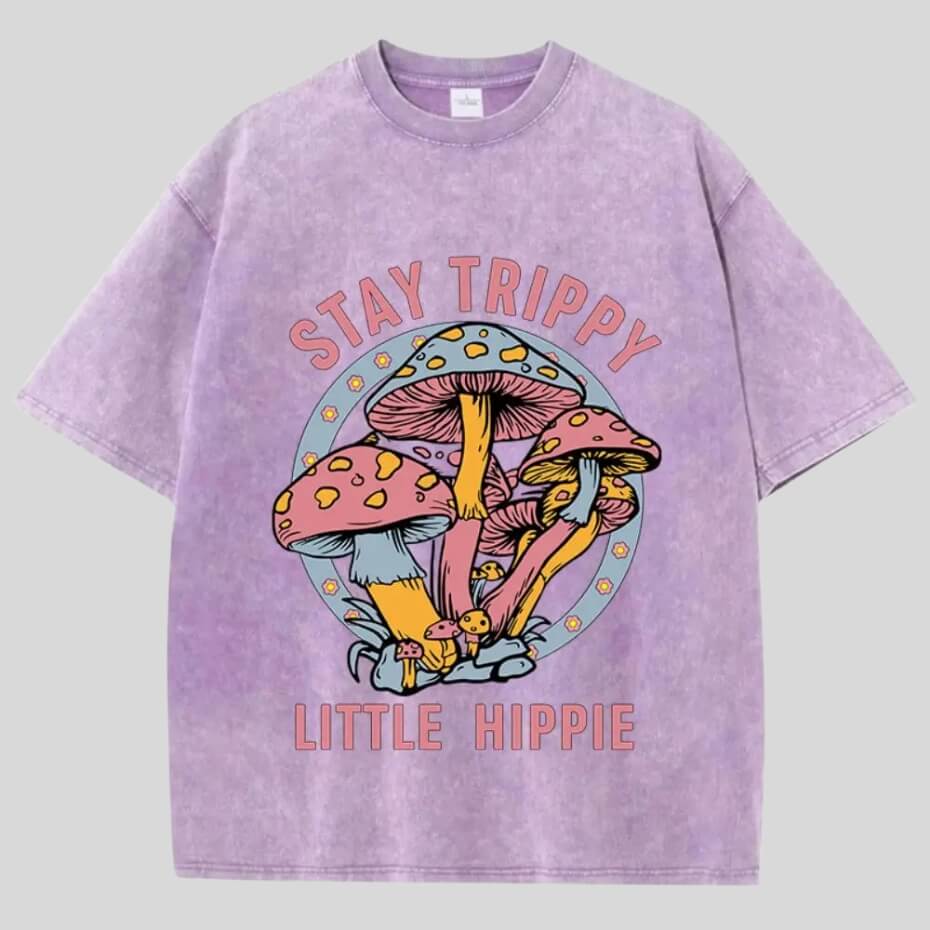 Stay Trippy Little Hippie Tee