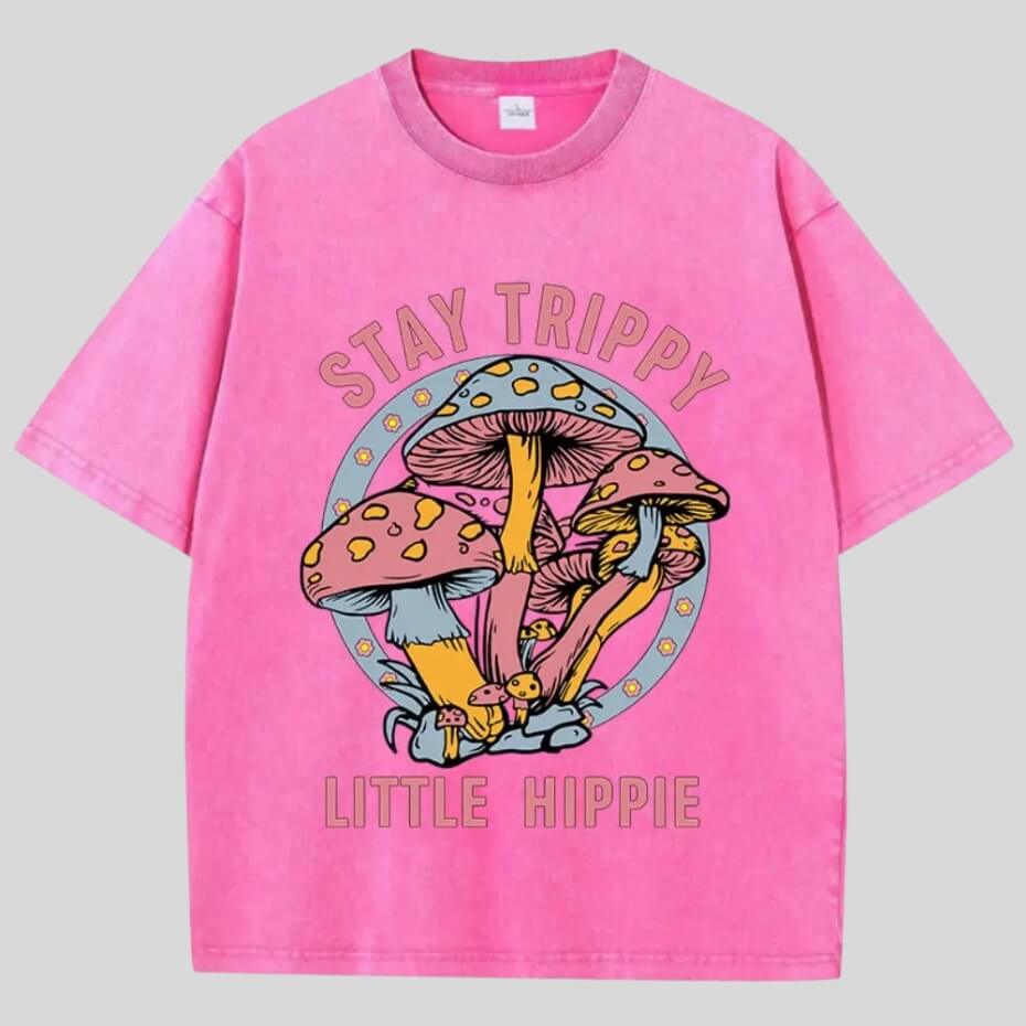 Stay Trippy Little Hippie Tee