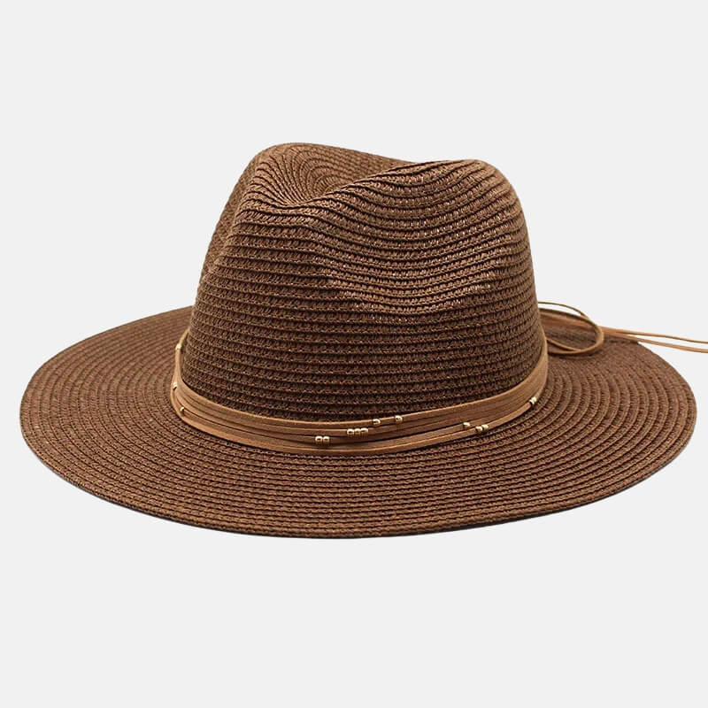 Straw Fedora Hat