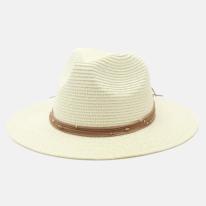 Straw Fedora Hat