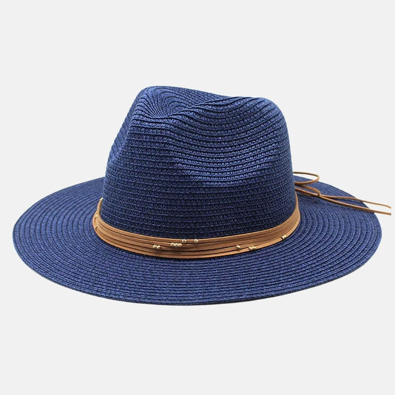 Straw Fedora Hat