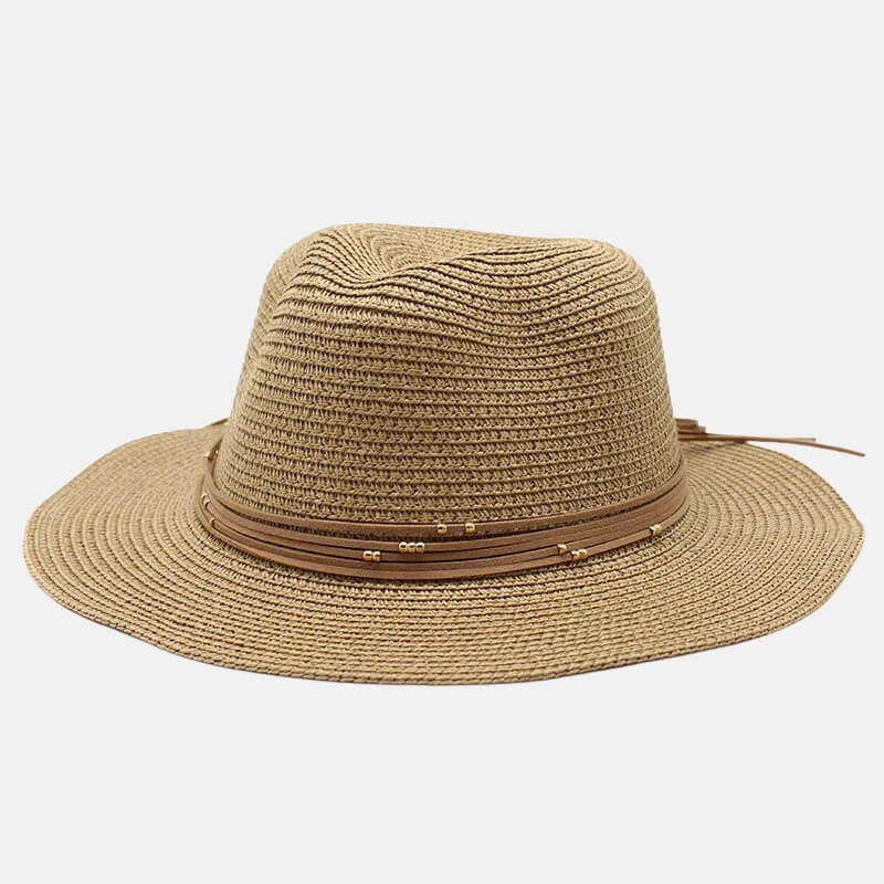 Straw Fedora Hat