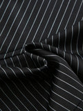 Striped Mini Skirt for Office Wear