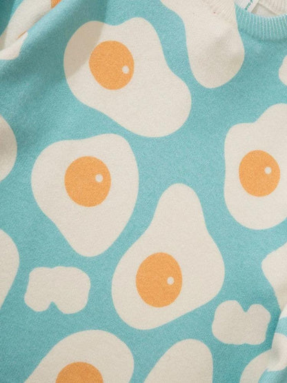 Sunny Side-Up Egg Sweater