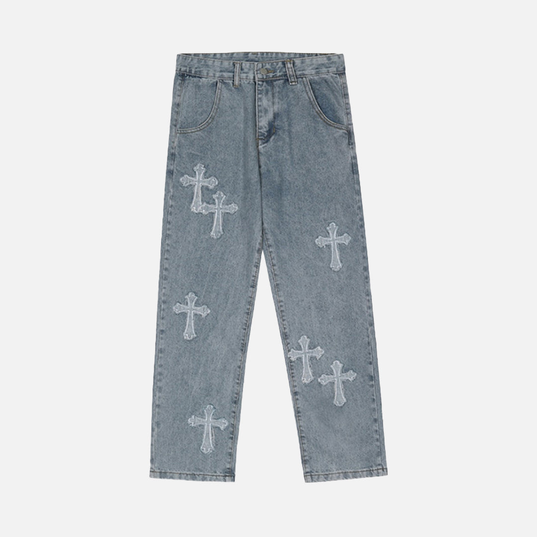 Cross Baggy Jeans