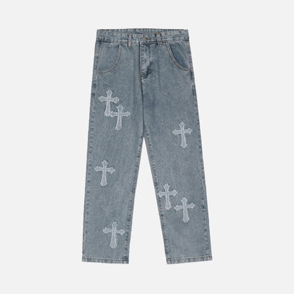 Cross Baggy Jeans