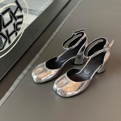 Tabi Block Heels