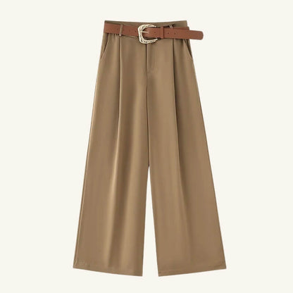 Tailored Wide Leg Pants