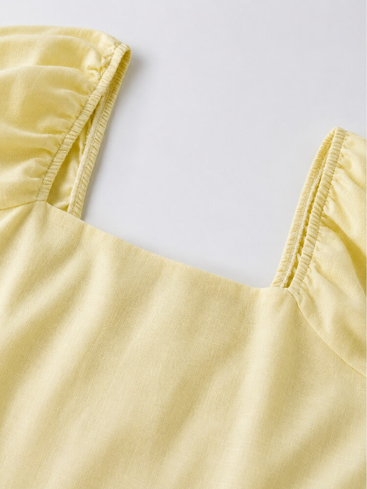 Tie Back Mini Dress