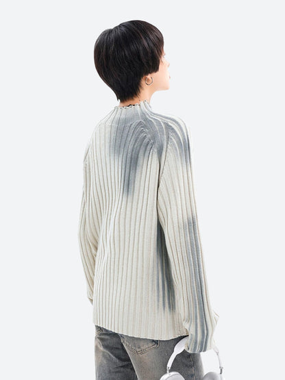 Tie Dye Ribbed Sweater