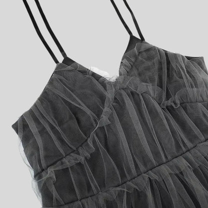 Tulle Mini Dress