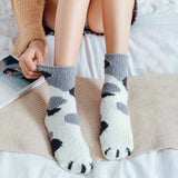 Animal Cartoon Fleece Socks