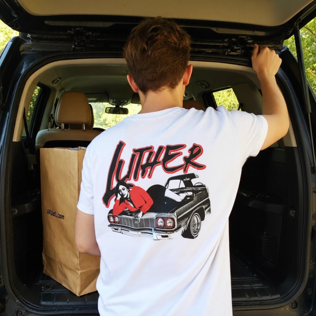 Red Car Tee