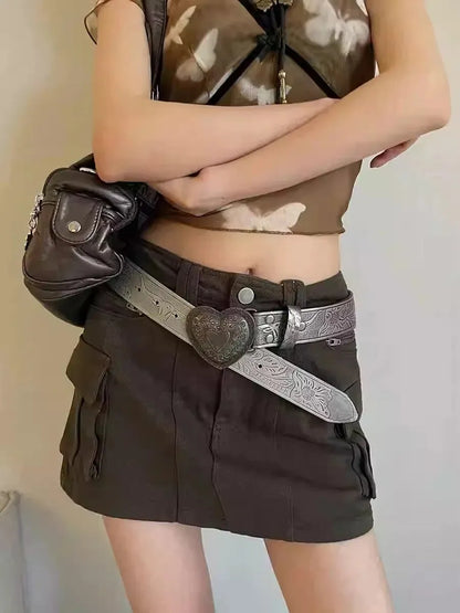 Vintage Heart Belt