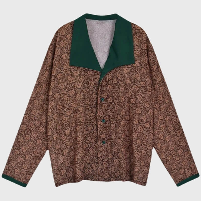 Vintage Wide Collar Shirt