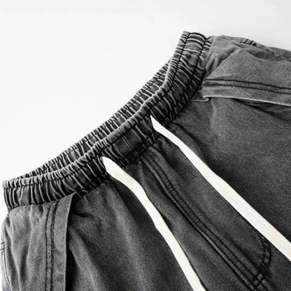 Washed Wide Leg Jeans