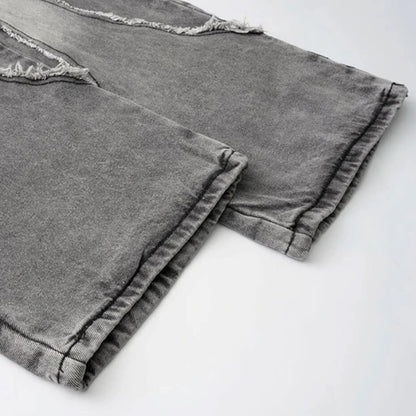Washed Wide Leg Jeans