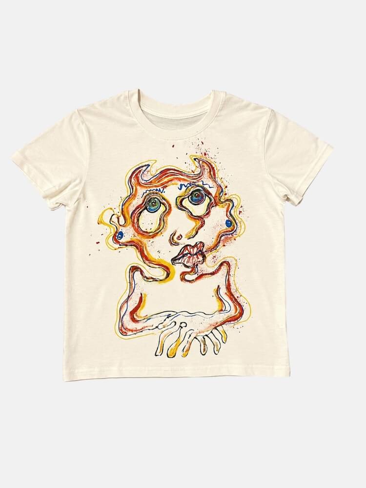 Weirdcore Crop Tee
