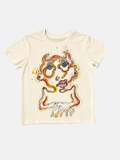 Weirdcore Crop Tee