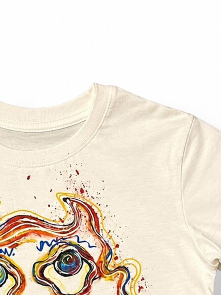 Weirdcore Crop Tee