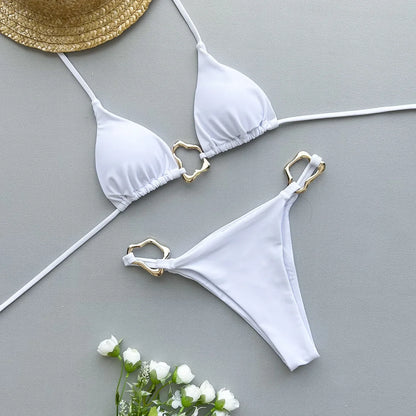 White Bikini Set