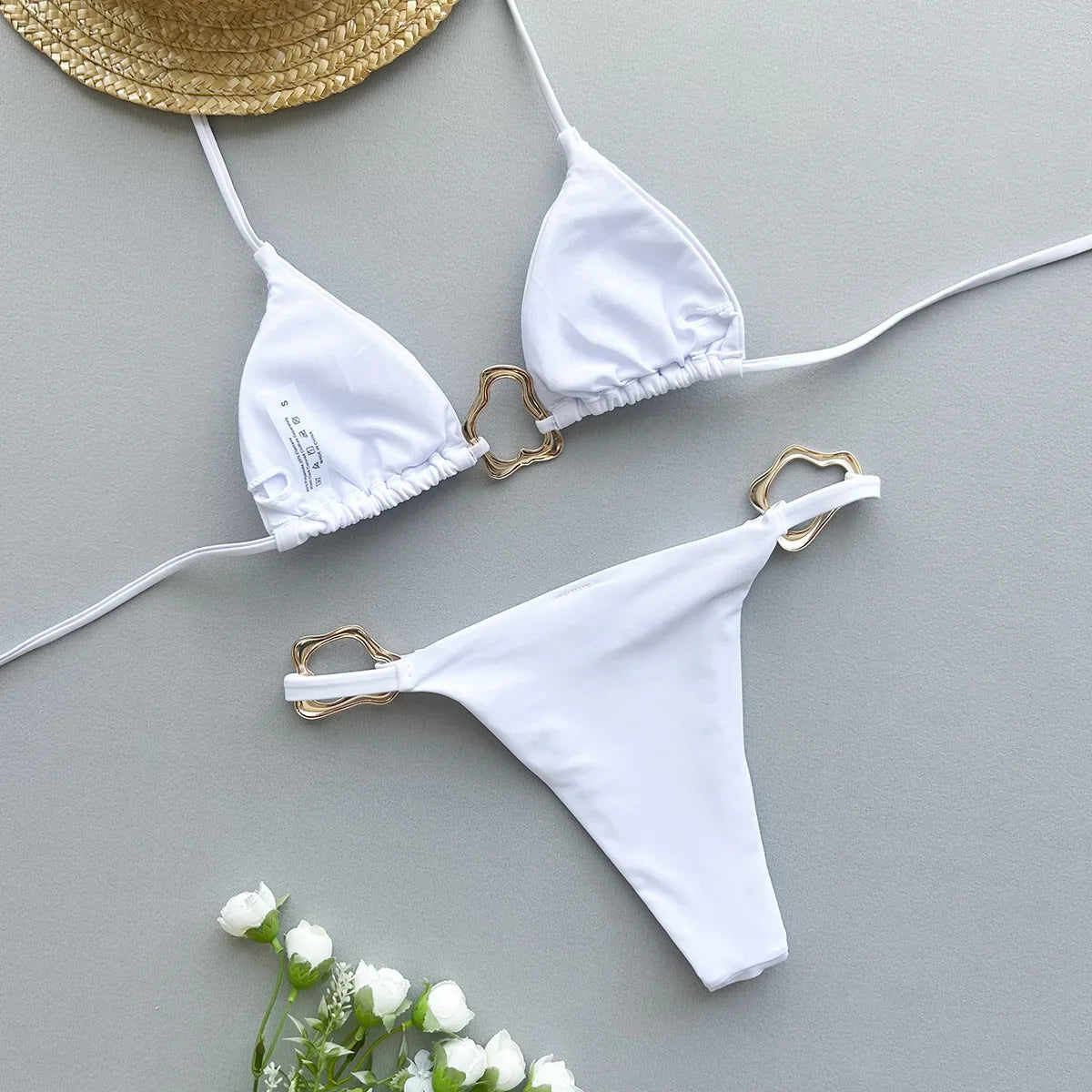 White Bikini Set