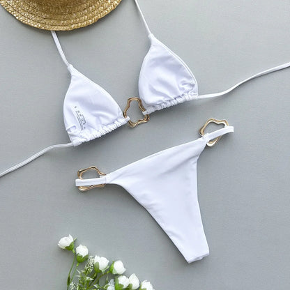 White Bikini Set