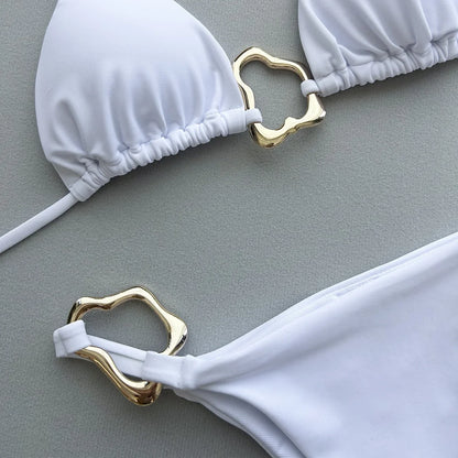 White Bikini Set