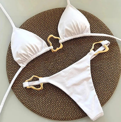 White Bikini Set