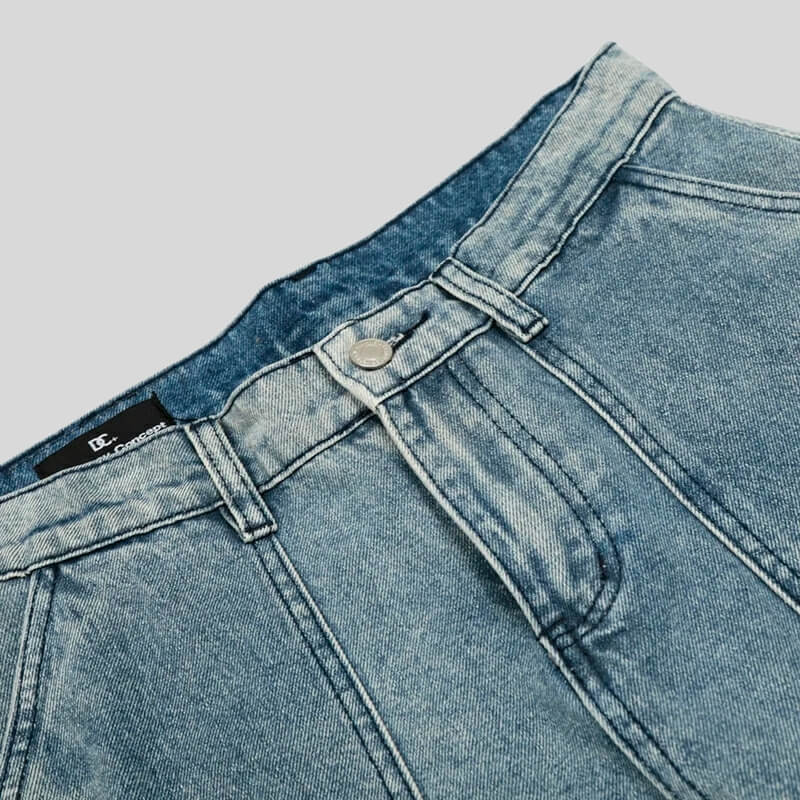 Wide Leg Cargo Jeans