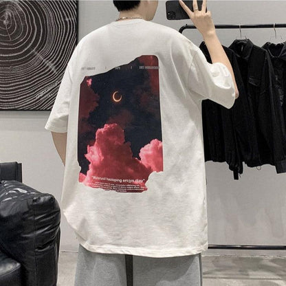 Y2K Aesthetic Sky Tee