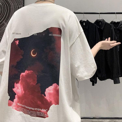 Y2K Aesthetic Sky Tee